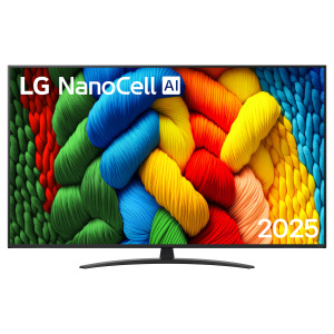 LG 65'' 65NANO81A6A 4K NanoCell Smart TV