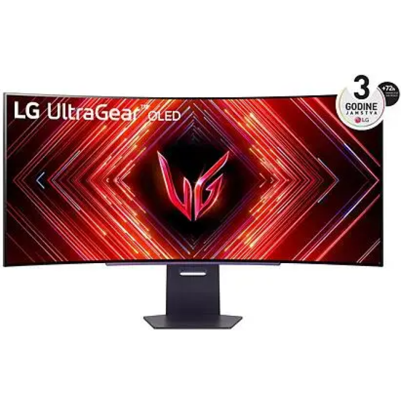Monitor 45" LG 45GS95QE, OLED, WQHD, 240Hz, zakrivljeni
